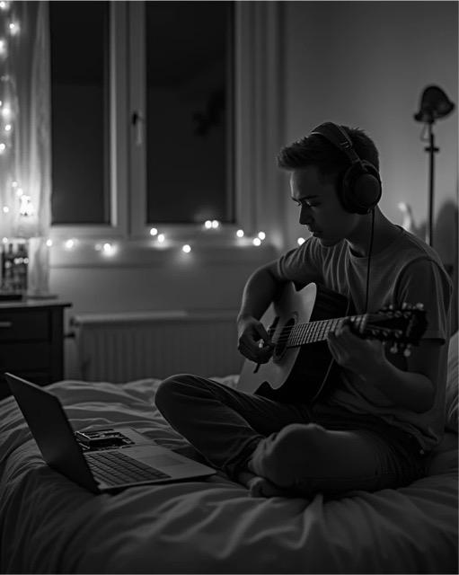 Man playing guitar